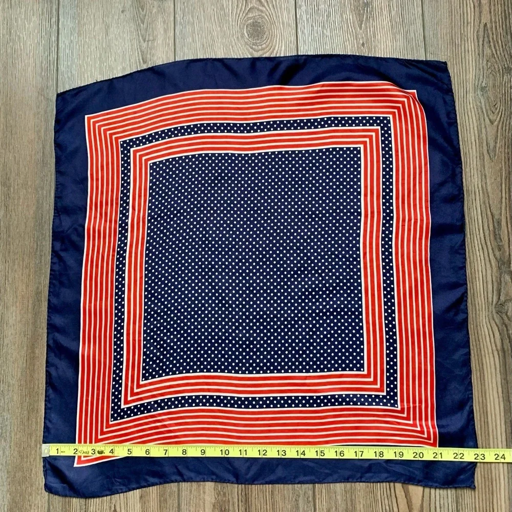 Baar & Beards silk scarf 23/23 inch